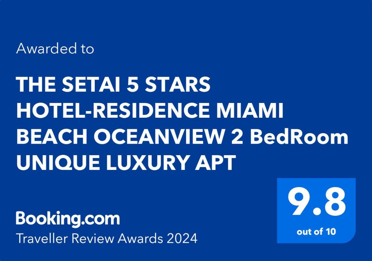 The Setai 5 Stars Hotel-Residence Miami Beach Oceanview 2 Bedroom Unique Eksteriør bilde